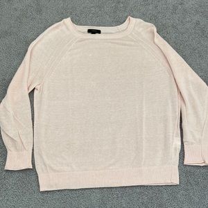 Jcrew Light linen sweater boat neck